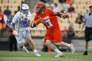 Dylan Donahue was the facilitator in Syracuse's offense and led the team in points.