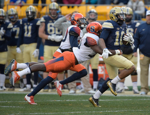 Even 61 points weren't enough for the Orange in a loss to Pittsburgh. At 4-4, SU had a chance to make a bowl game but four straight losses saw that oppurtunity slip away. 
