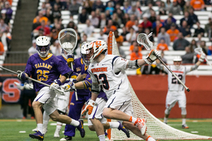 Syracuse crawled back from down 6-1 to win, 10-9 at the last second. 