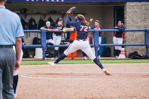 AnnaMarie Gatti went 4 2/3 innings and dominated along the way on Saturday.